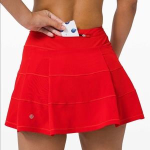 Lululemon Pace Rival Mid Rise Skirt